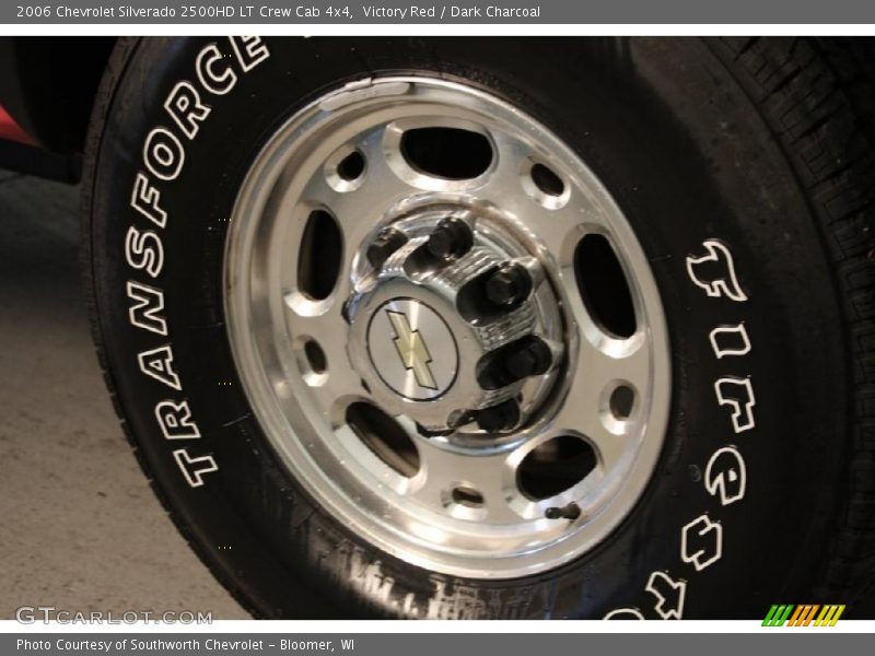 Victory Red / Dark Charcoal 2006 Chevrolet Silverado 2500HD LT Crew Cab 4x4