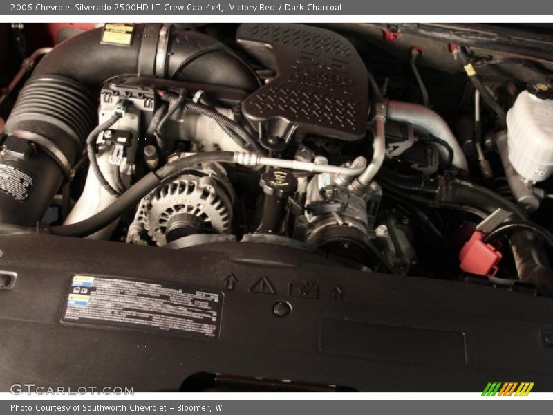 Victory Red / Dark Charcoal 2006 Chevrolet Silverado 2500HD LT Crew Cab 4x4