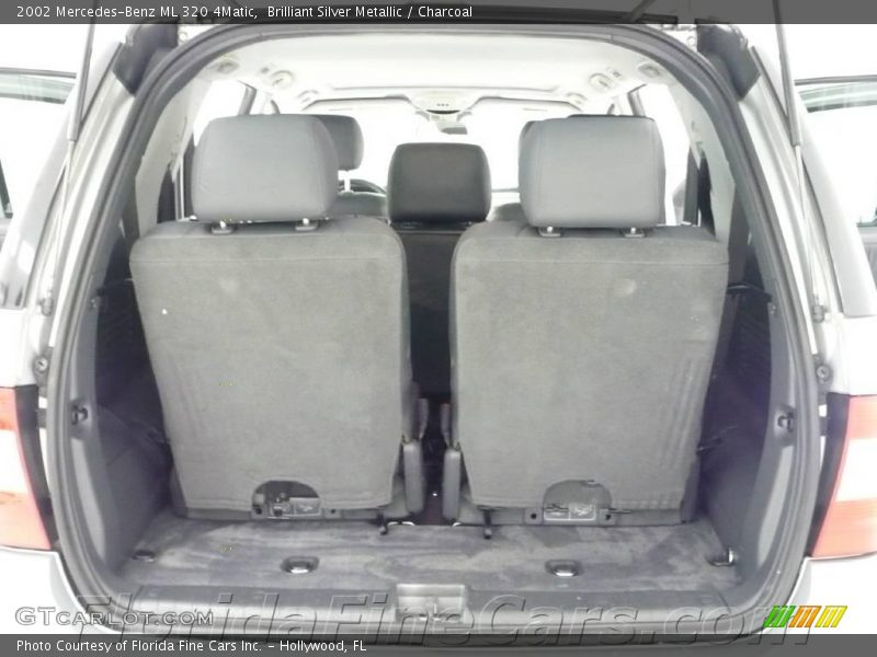 Brilliant Silver Metallic / Charcoal 2002 Mercedes-Benz ML 320 4Matic