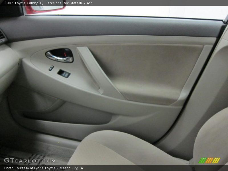 Barcelona Red Metallic / Ash 2007 Toyota Camry LE