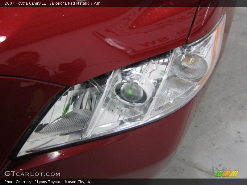 Barcelona Red Metallic / Ash 2007 Toyota Camry LE