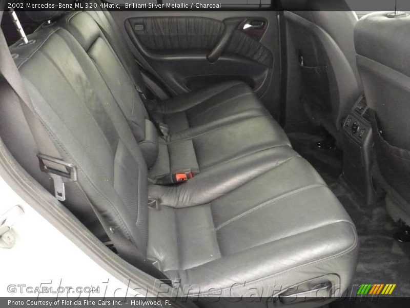 Brilliant Silver Metallic / Charcoal 2002 Mercedes-Benz ML 320 4Matic
