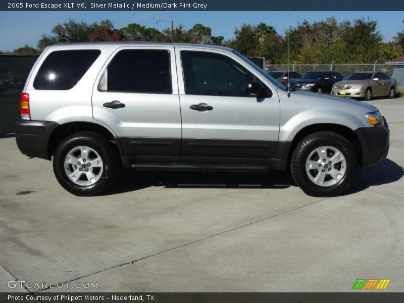 Silver Metallic / Medium/Dark Flint Grey 2005 Ford Escape XLT V6