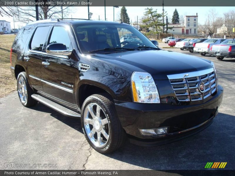 Black Raven / Ebony 2008 Cadillac Escalade AWD