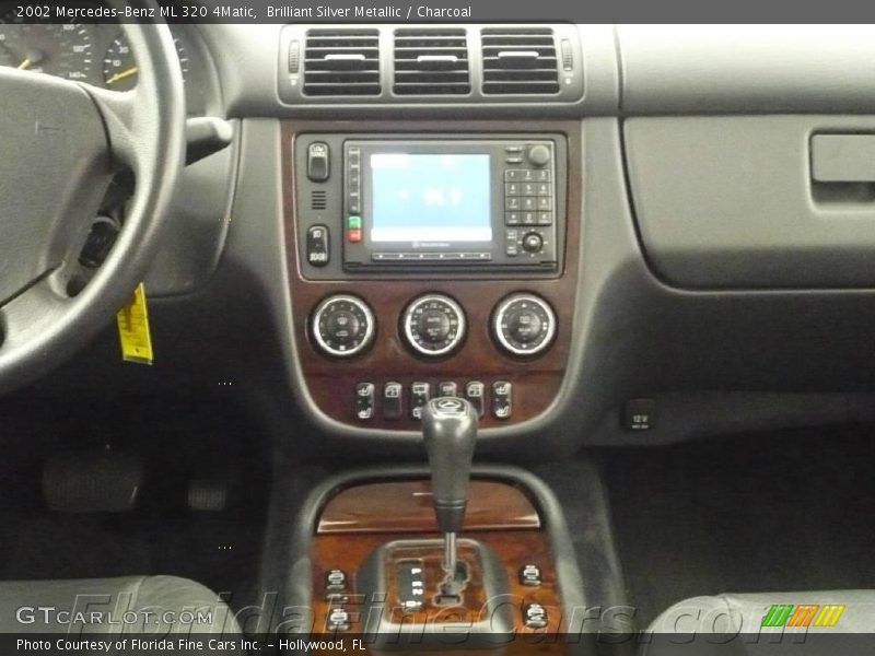 Brilliant Silver Metallic / Charcoal 2002 Mercedes-Benz ML 320 4Matic