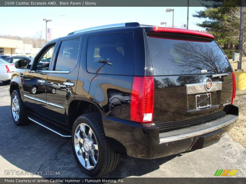 Black Raven / Ebony 2008 Cadillac Escalade AWD