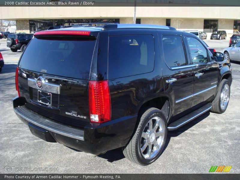 Black Raven / Ebony 2008 Cadillac Escalade AWD