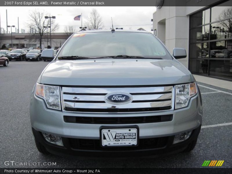 Pewter Metallic / Charcoal Black 2007 Ford Edge SEL AWD
