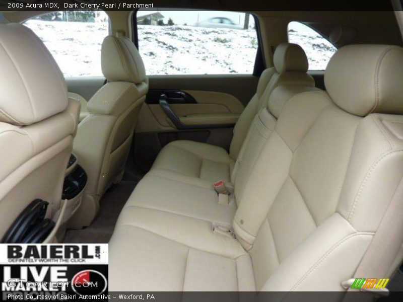 Dark Cherry Pearl / Parchment 2009 Acura MDX