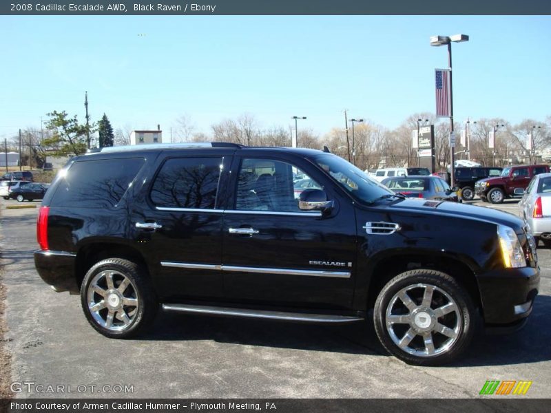 Black Raven / Ebony 2008 Cadillac Escalade AWD