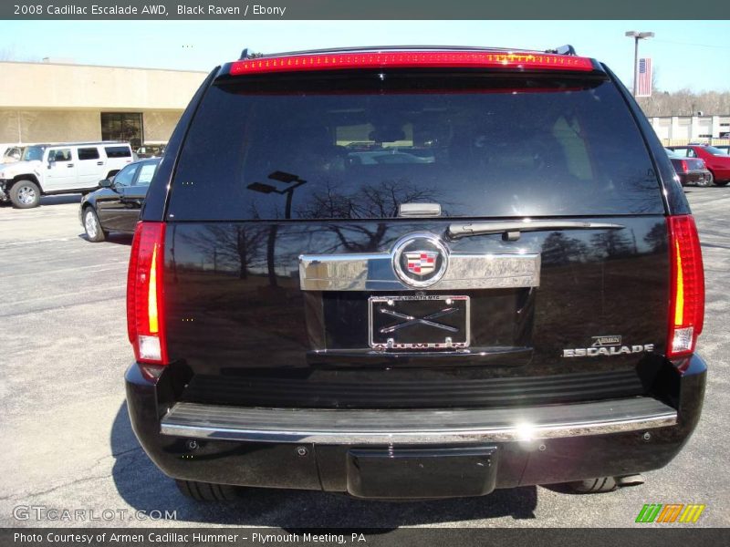 Black Raven / Ebony 2008 Cadillac Escalade AWD