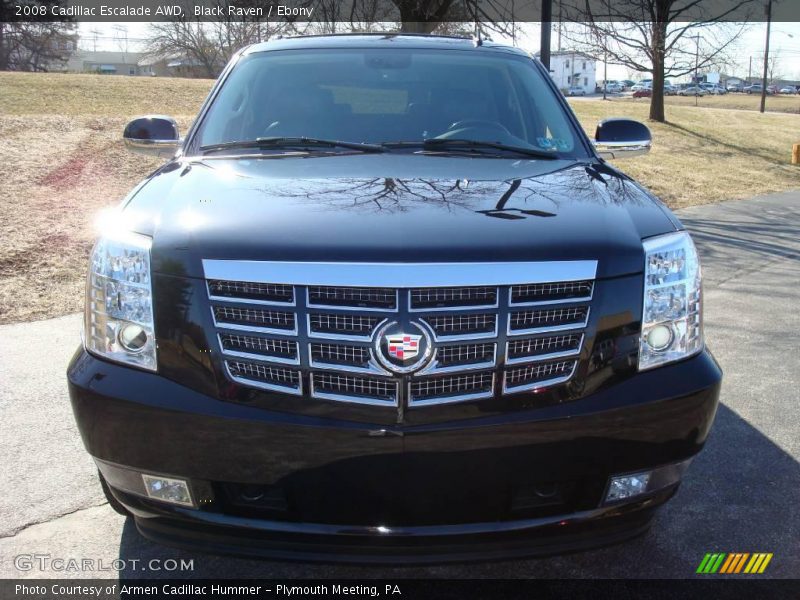 Black Raven / Ebony 2008 Cadillac Escalade AWD