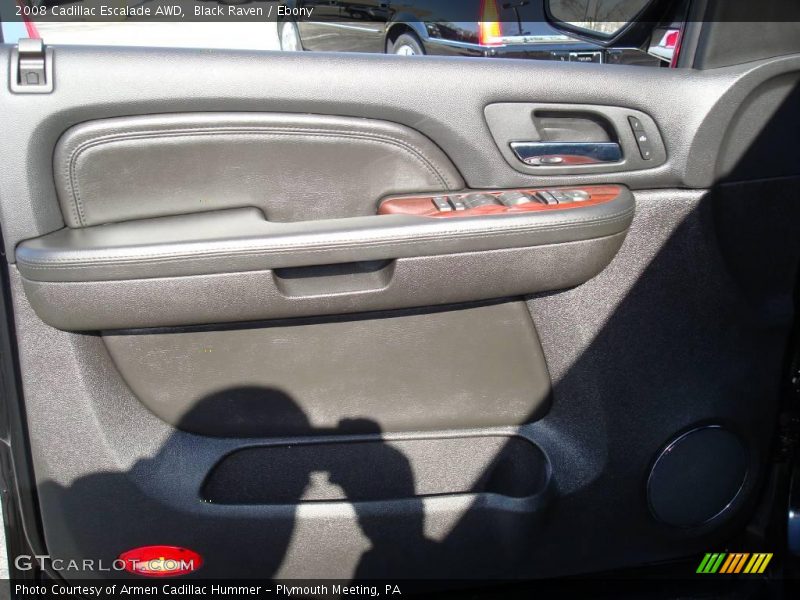 Black Raven / Ebony 2008 Cadillac Escalade AWD