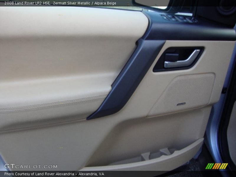 Zermatt Silver Metallic / Alpaca Beige 2008 Land Rover LR2 HSE