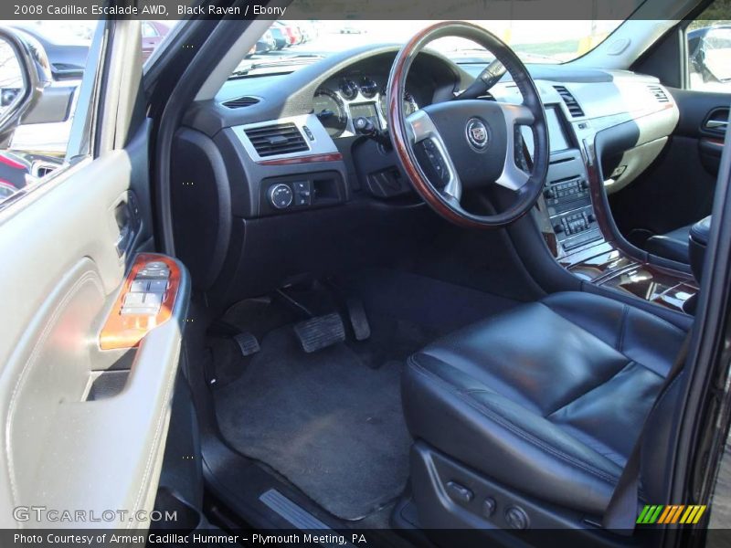 Black Raven / Ebony 2008 Cadillac Escalade AWD