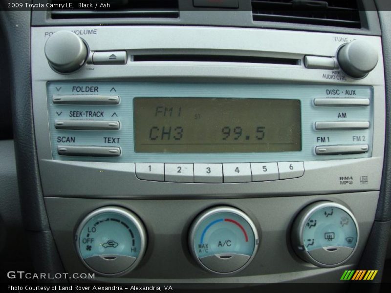 Black / Ash 2009 Toyota Camry LE