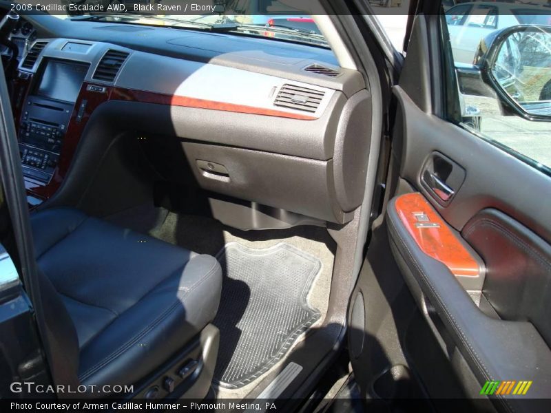 Black Raven / Ebony 2008 Cadillac Escalade AWD