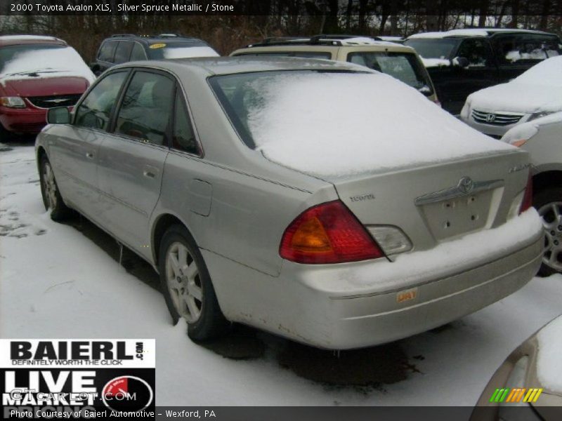 Silver Spruce Metallic / Stone 2000 Toyota Avalon XLS