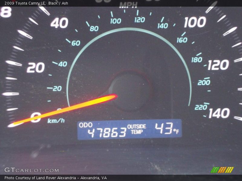 Black / Ash 2009 Toyota Camry LE