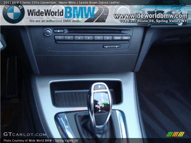 Alpine White / Saddle Brown Dakota Leather 2011 BMW 3 Series 335is Convertible