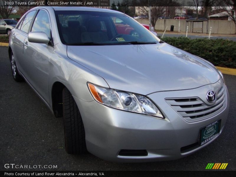 Classic Silver Metallic / Ash 2009 Toyota Camry LE