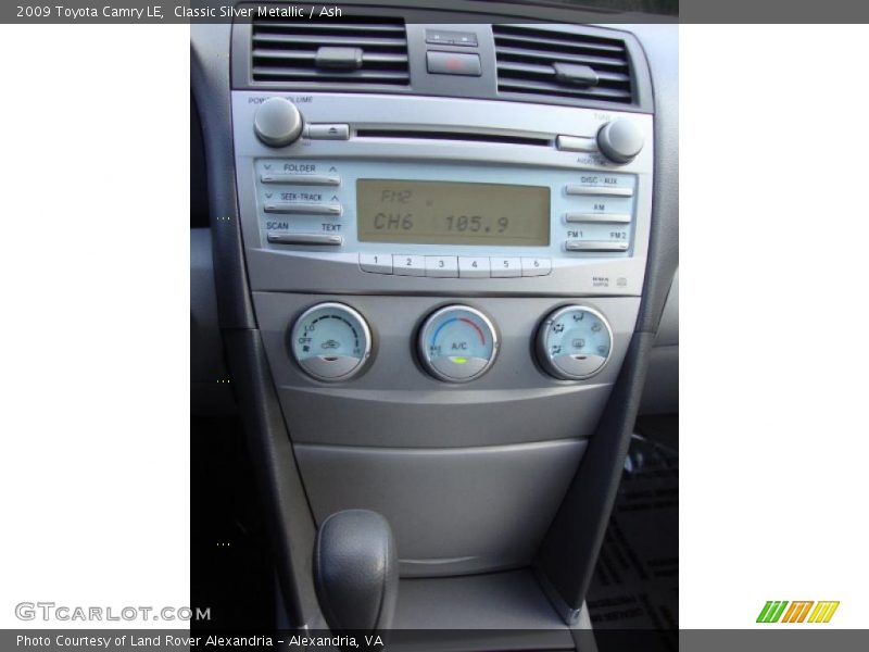 Classic Silver Metallic / Ash 2009 Toyota Camry LE