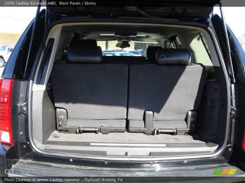 Black Raven / Ebony 2008 Cadillac Escalade AWD