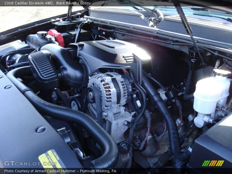 Black Raven / Ebony 2008 Cadillac Escalade AWD