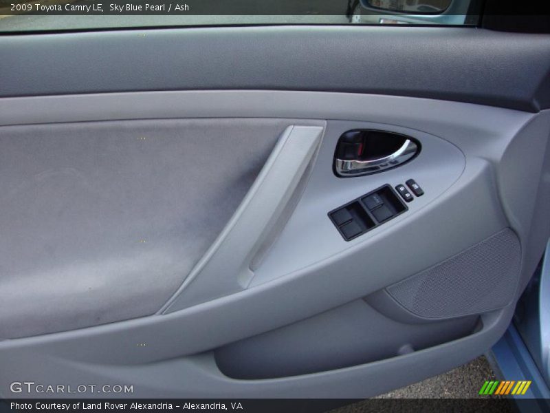 Sky Blue Pearl / Ash 2009 Toyota Camry LE