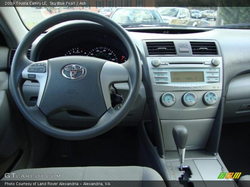 Sky Blue Pearl / Ash 2009 Toyota Camry LE