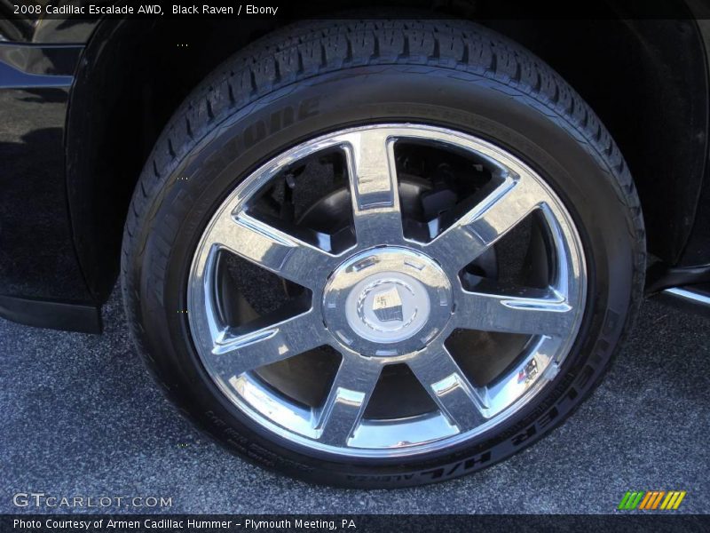Black Raven / Ebony 2008 Cadillac Escalade AWD