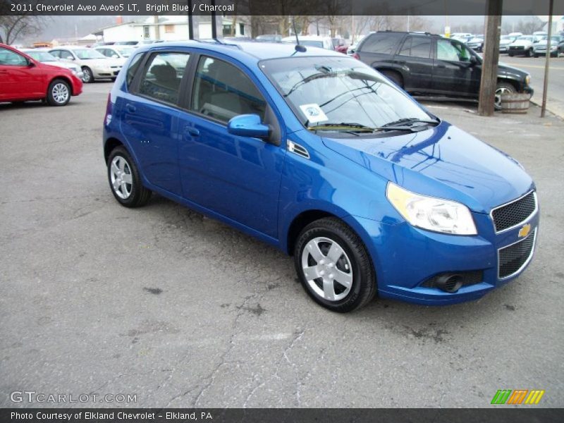 Bright Blue / Charcoal 2011 Chevrolet Aveo Aveo5 LT