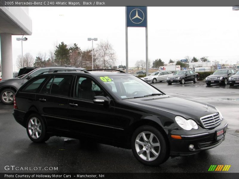 Black / Black 2005 Mercedes-Benz C 240 4Matic Wagon