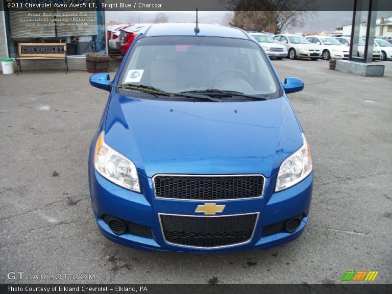 Bright Blue / Charcoal 2011 Chevrolet Aveo Aveo5 LT