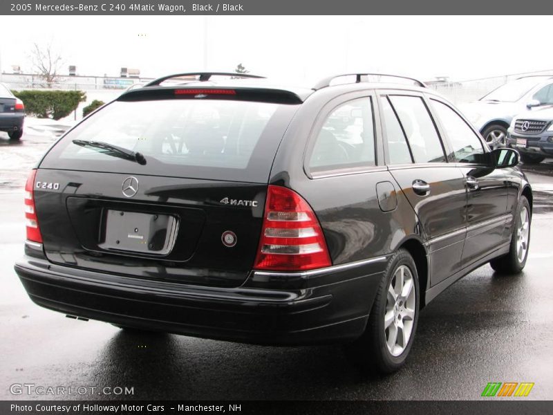 Black / Black 2005 Mercedes-Benz C 240 4Matic Wagon