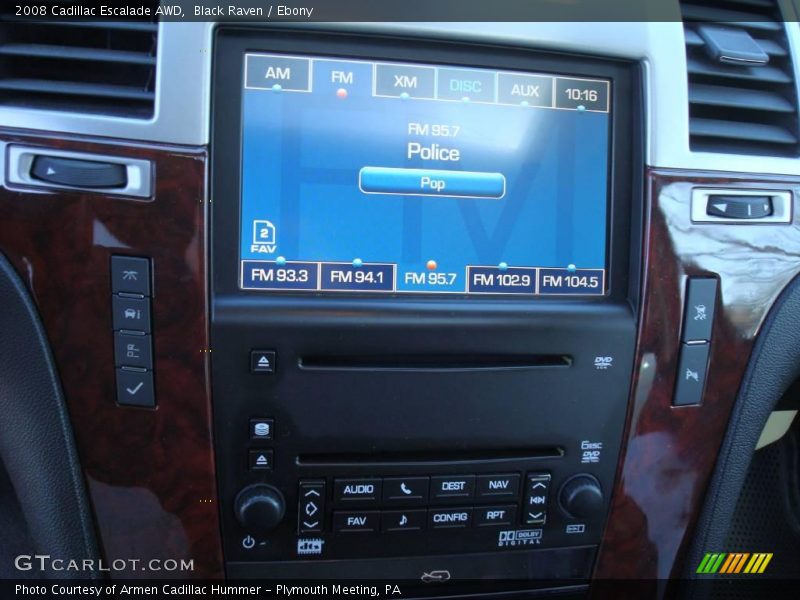 Black Raven / Ebony 2008 Cadillac Escalade AWD