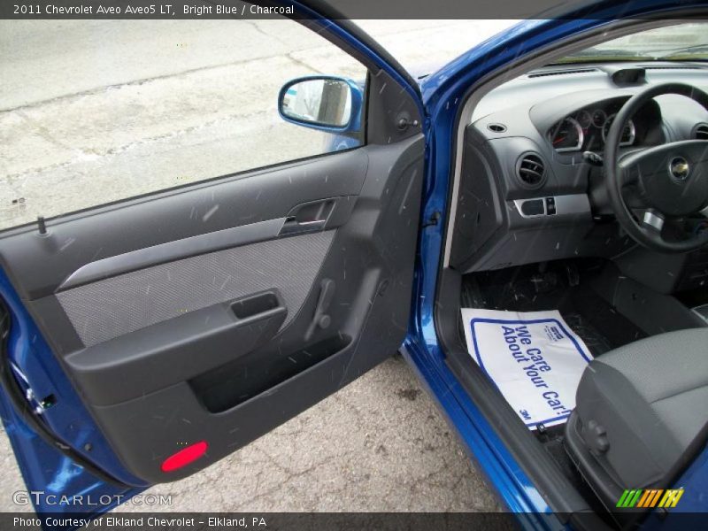 Bright Blue / Charcoal 2011 Chevrolet Aveo Aveo5 LT