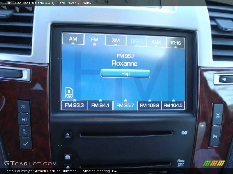 Black Raven / Ebony 2008 Cadillac Escalade AWD