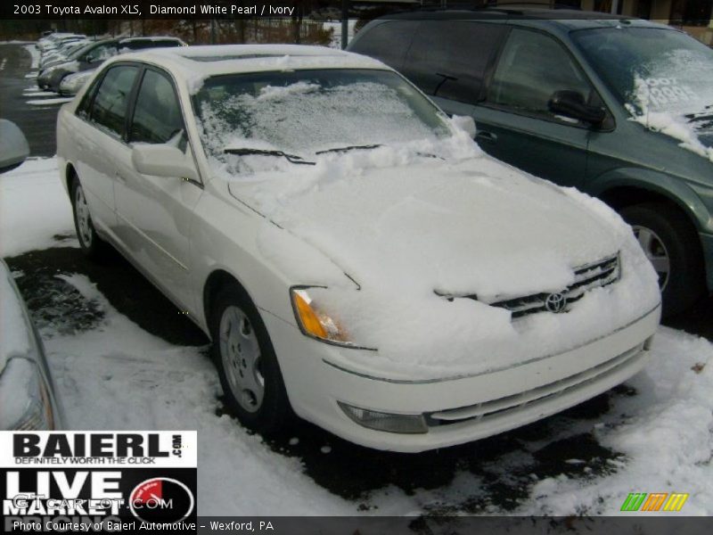 Diamond White Pearl / Ivory 2003 Toyota Avalon XLS