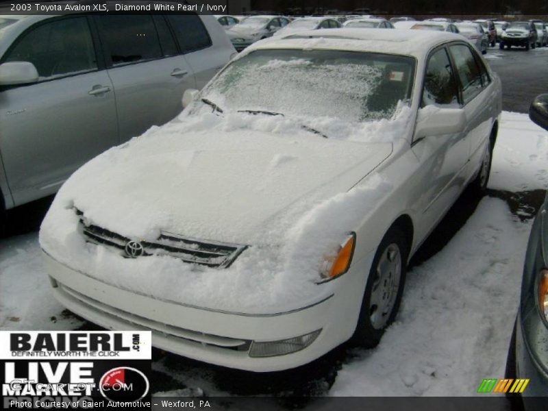 Diamond White Pearl / Ivory 2003 Toyota Avalon XLS
