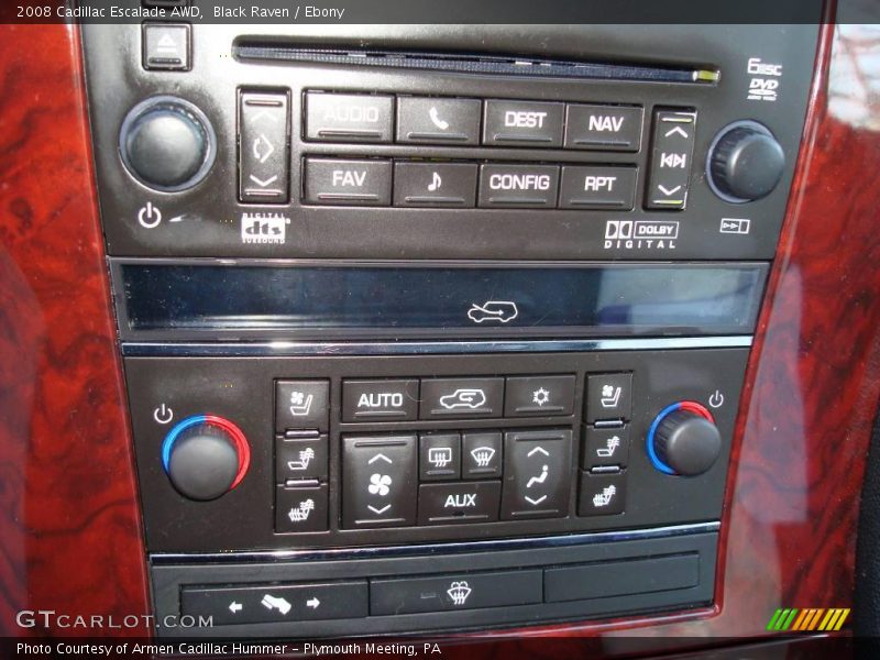 Black Raven / Ebony 2008 Cadillac Escalade AWD