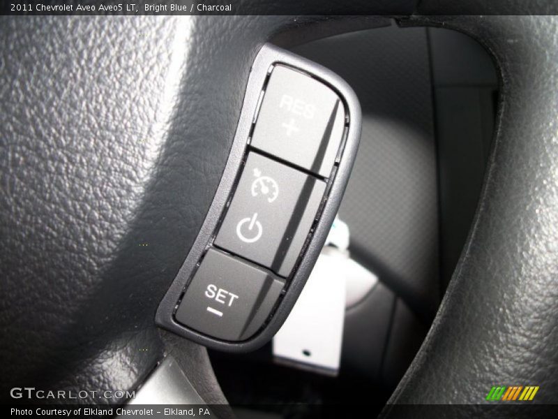 Bright Blue / Charcoal 2011 Chevrolet Aveo Aveo5 LT