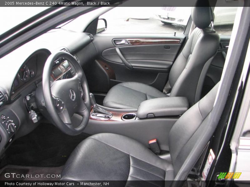 Black / Black 2005 Mercedes-Benz C 240 4Matic Wagon