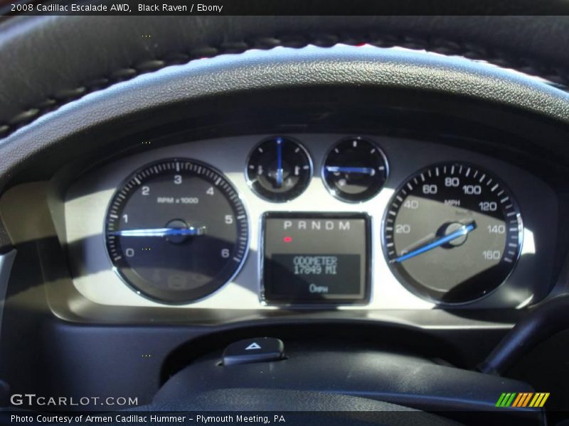 Black Raven / Ebony 2008 Cadillac Escalade AWD