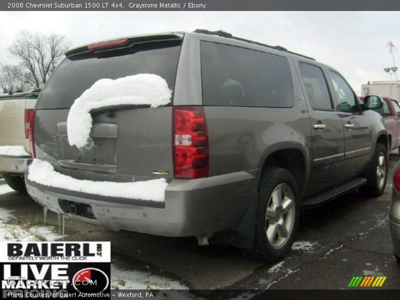 Graystone Metallic / Ebony 2008 Chevrolet Suburban 1500 LT 4x4