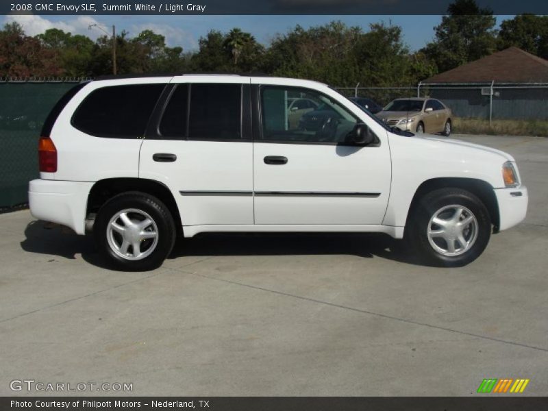 Summit White / Light Gray 2008 GMC Envoy SLE