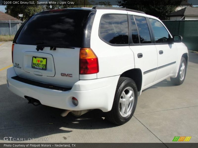 Summit White / Light Gray 2008 GMC Envoy SLE