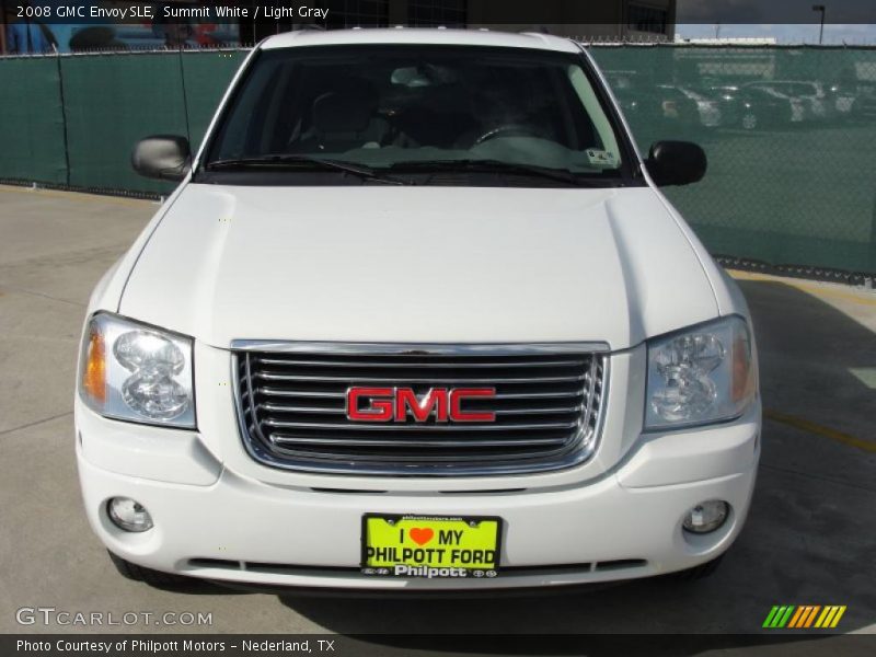 Summit White / Light Gray 2008 GMC Envoy SLE