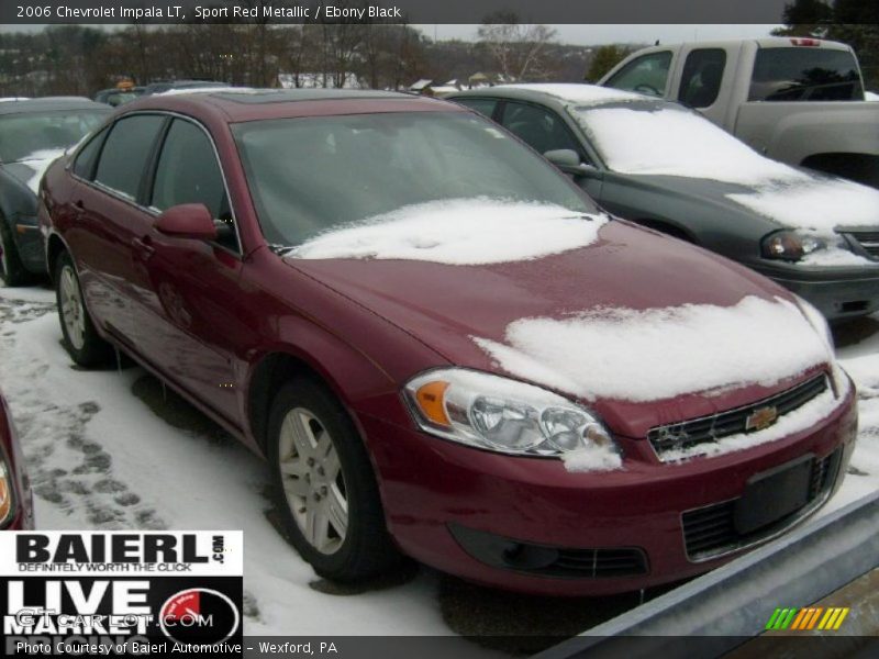 Sport Red Metallic / Ebony Black 2006 Chevrolet Impala LT