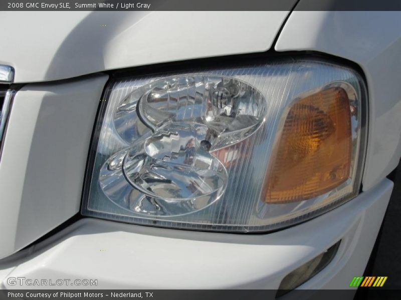 Summit White / Light Gray 2008 GMC Envoy SLE